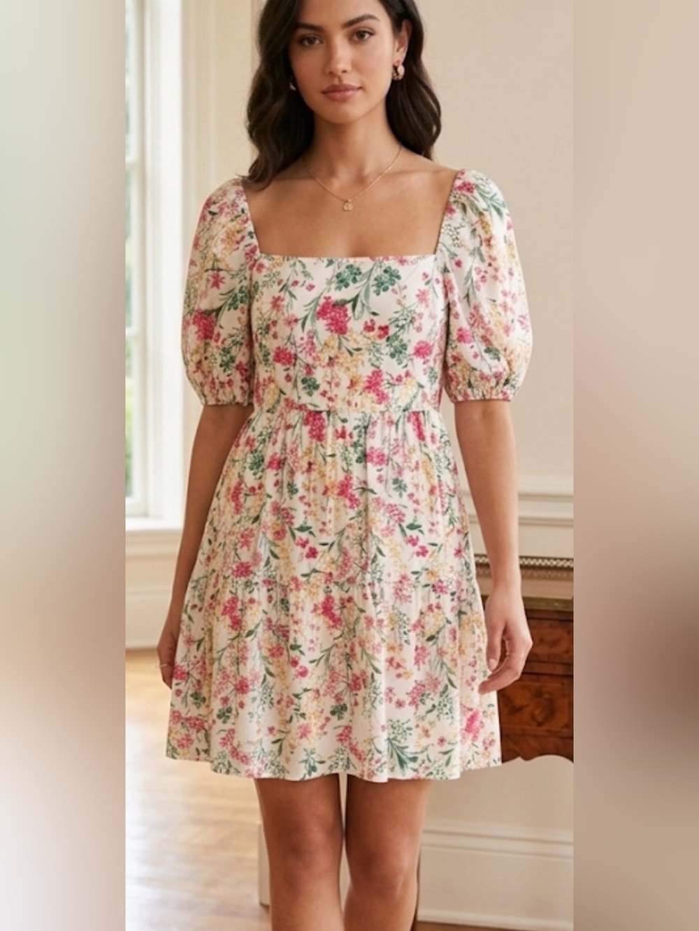 City Vibe Floral Dress